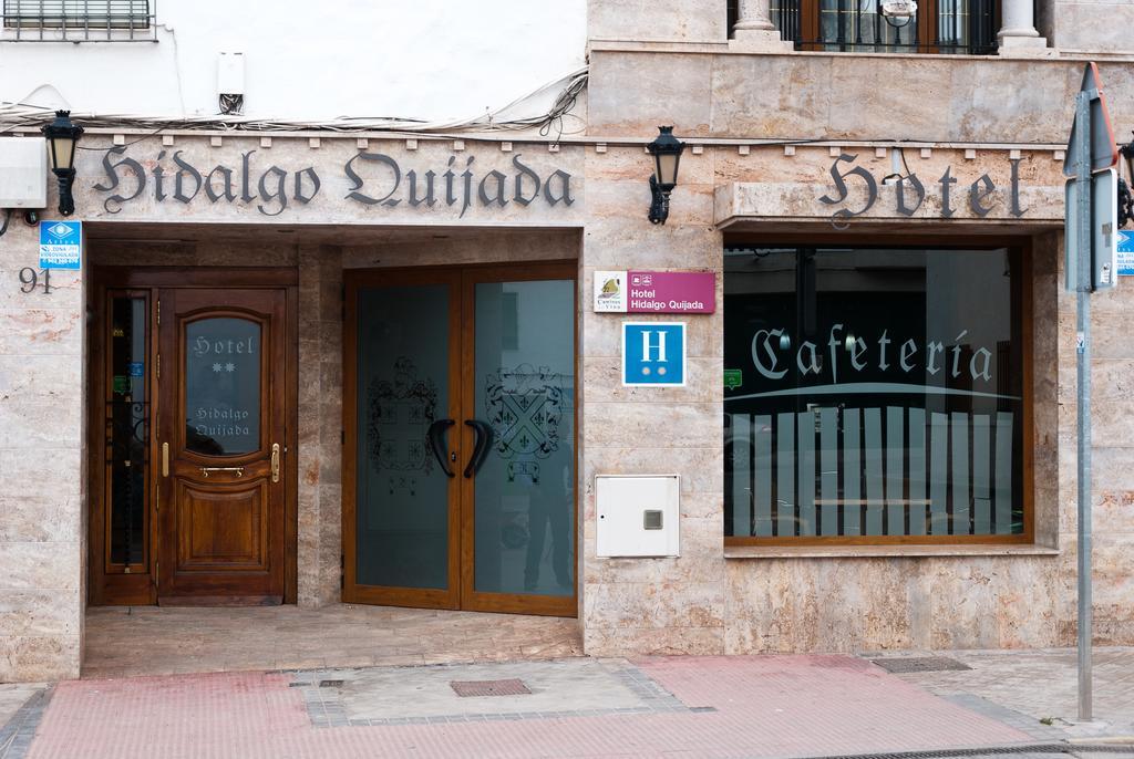 Hotel Hidalgo Quijada Алькасар-де-Сан-Хуан Екстер'єр фото